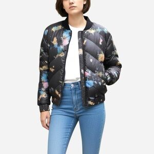 🌸New🌸Noize Women’s Amber Quilted Bomber Jacket L